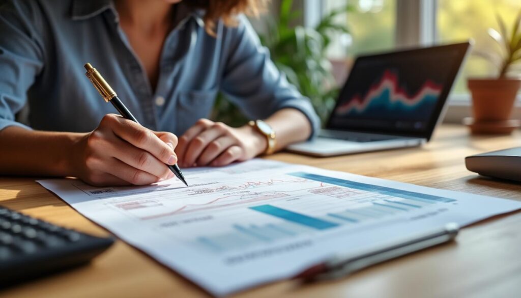 Comprendre un tableau de simulation pour le financement d’un crédit travaux