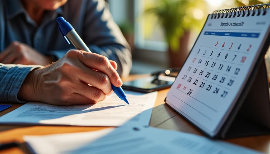 Calendrier de paiement de la retraite complémentaire : dates clés à connaître