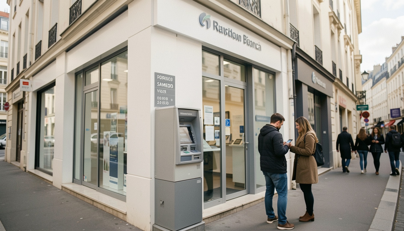 Trouver une banque ouverte le samedi près de chez vous