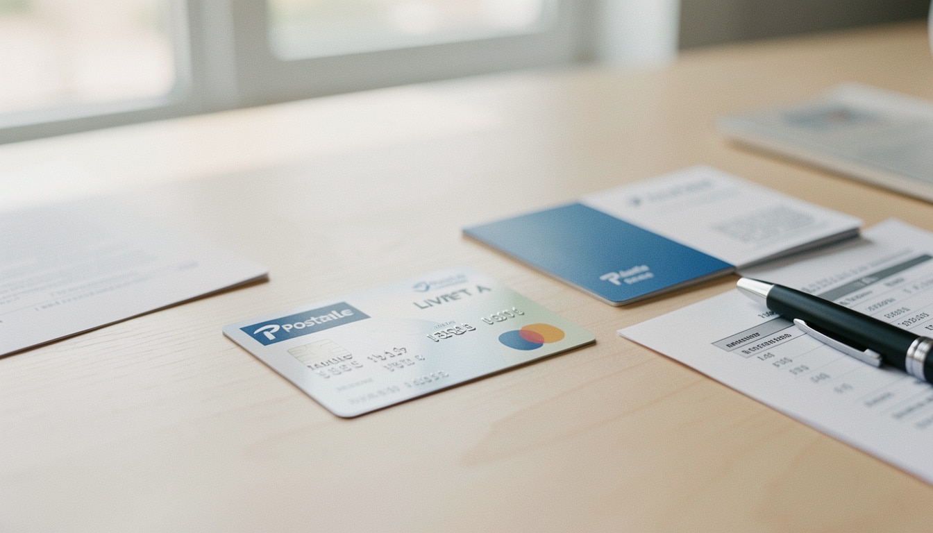 Carte de retrait du Livret A à la Banque Postale